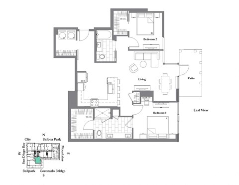 the address residence opera 3 bedroom floor plans